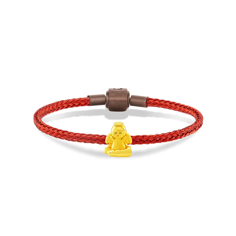 จิวเวลรี่ทอง ชาร์มทอง นางฟ้า ด้านหน้า Pandora ทองแท้ ทอง999 ทอง24K