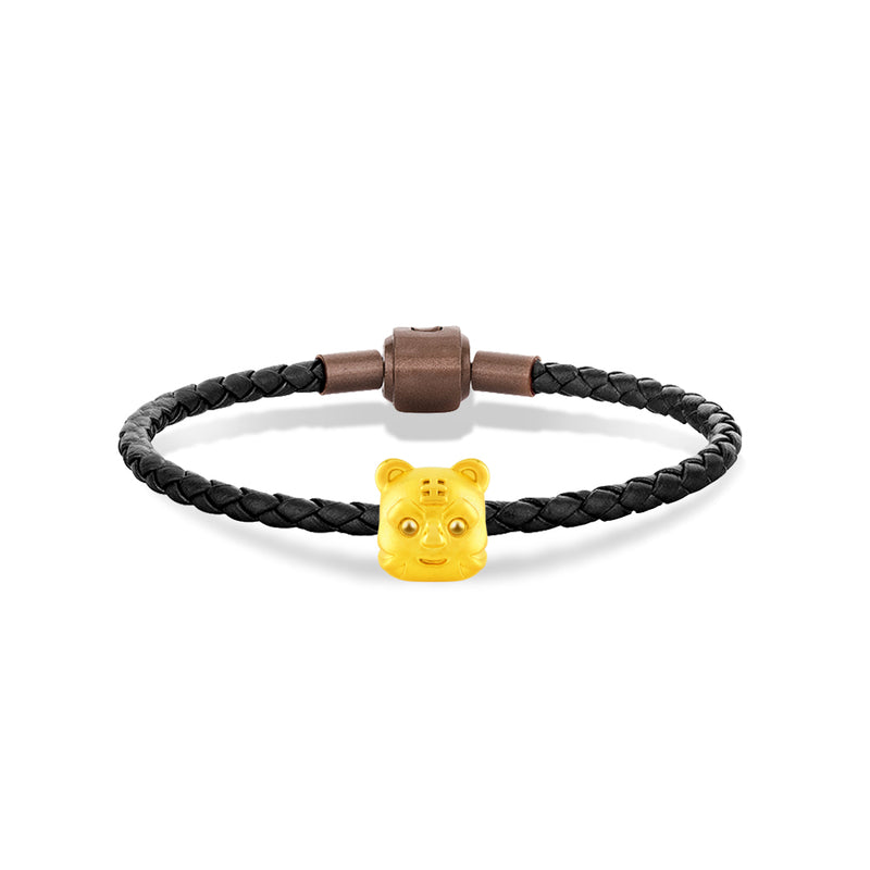 จิวเวลรี่ทอง ชาร์มทอง ราชาเสือ ด้านหน้า สัตว์น่ารัก Pandora ทองแท้ ทอง999 ทอง24K
