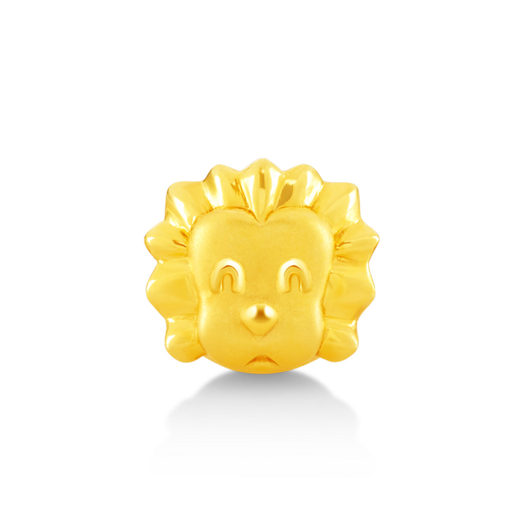 จิวเวลรี่ทอง ชาร์มทอง สิงโต สัตว์น่ารัก ด้านหน้า Pandora ทองแท้ ทอง999 ทอง24K