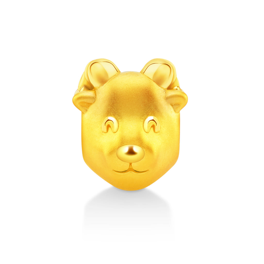 จิวเวลรี่ทอง ชาร์มทอง แพะนักษัตร มะแม ปีนักษัตรจีน ด้านหน้า Pandora ทองแท้ ทอง999 ทอง24K