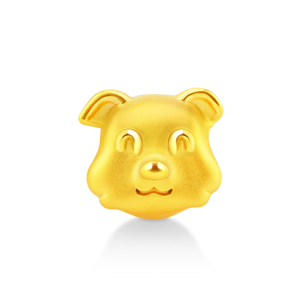 จิวเวลรี่ทอง ชาร์มทอง หมานักษัตร ปีจอ ปีนักษัตรจีน ด้านหน้า Pandora ทองแท้ ทอง999 ทอง24K