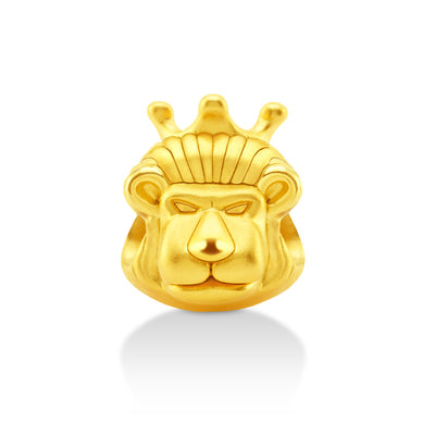 จิวเวลรี่ทอง ชาร์มทอง ราชาสิงโต สัตว์น่ารัก ด้านหน้า Pandora ทองแท้ ทอง999 ทอง24K