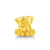 จิวเวลรี่ ชาร์มทอง น้องช้างผูกโบว์ ด้านหน้า สัตว์น่ารัก Pandora ทองแท้ ทอง999 ทอง24K