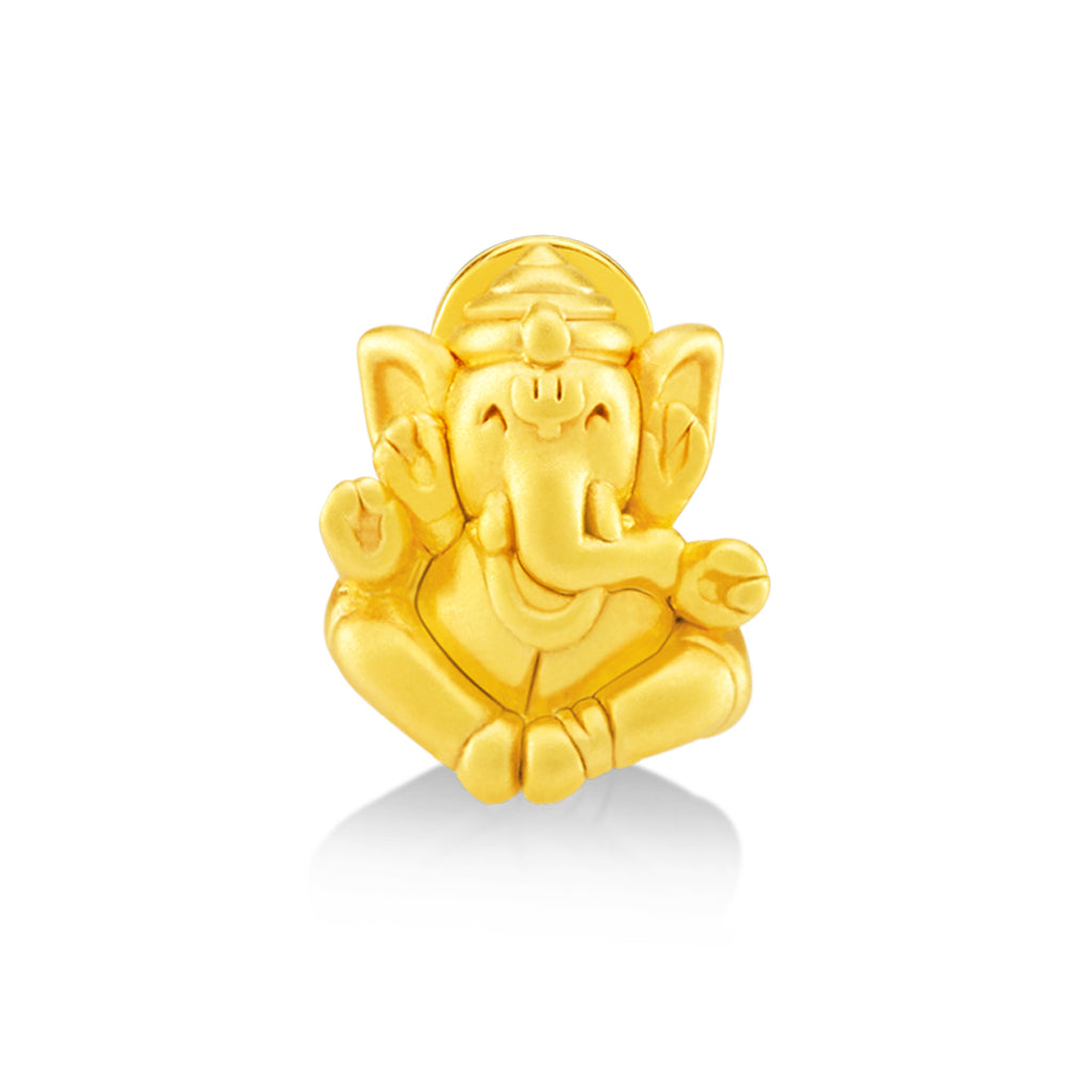 จิวเวลรี่ทอง ชาร์มทอง พระพิฆเณศ ด้านหน้า เครื่องราง นำโชค Pandora ทองแท้ ทอง999 ทอง24K