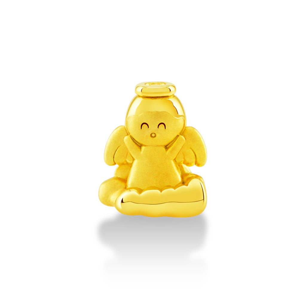 จิวเวลรี่ทอง ชาร์มทอง นางฟ้า ด้านหน้า Pandora ทองแท้ ทอง999 ทอง24K