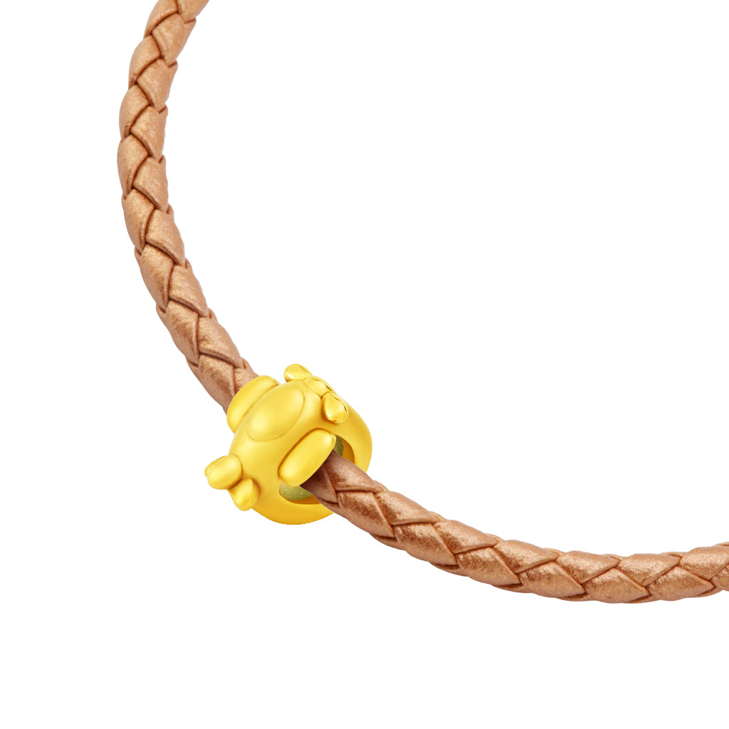 จิวเวลรี่ทอง ชาร์มทอง เบบี้แอร์เพลน เครื่องบิน ของขวัญเด็กแรกเกิด ด้านข้าง สร้อยข้อมือสีทองแดง Pandora ทองแท้ ทอง999 ทอง24K