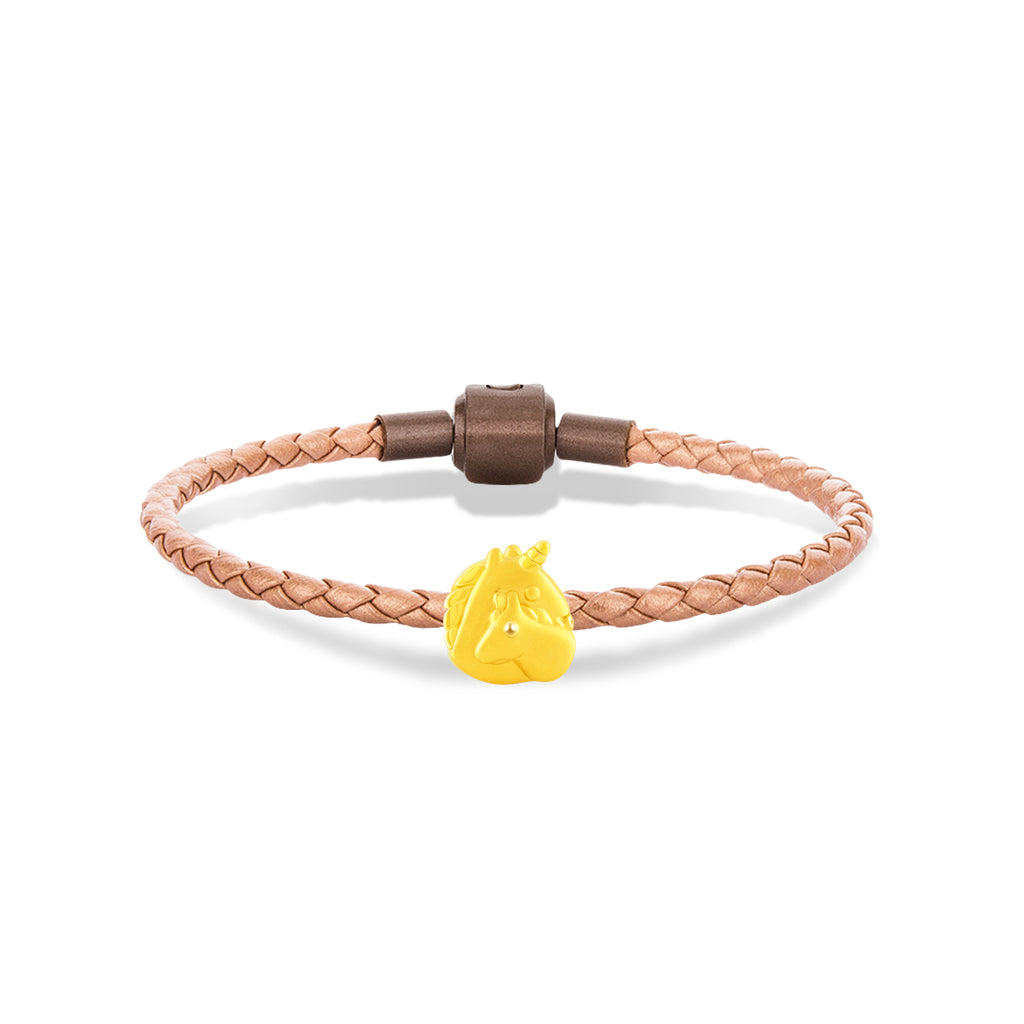 จิวเวลรี่ทอง ชาร์มทอง ยูนิคอร์น แม่และเด็ก ของขวัญวันแม่ ของขวัญเด็กแรกเกิด สัตว์น่ารัก สร้อยข้อมือสีทองแดง Pandora ทองแท้ ทอง999 ทอง24K