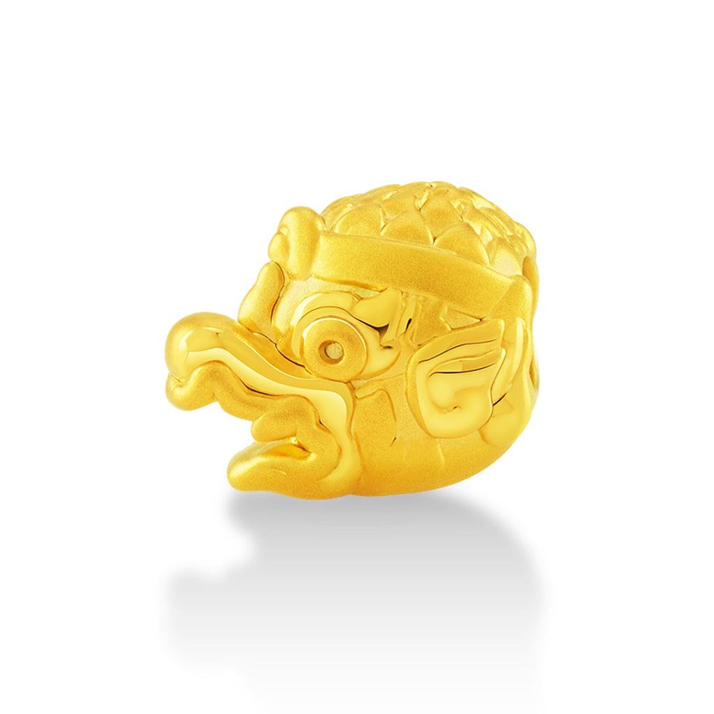 จิวเลวรี่ทอง ชาร์มทอง ครุฑ ด้านหน้า เครื่องราง นำโชค Pandora ทองแท้ ทอง999 ทอง24K