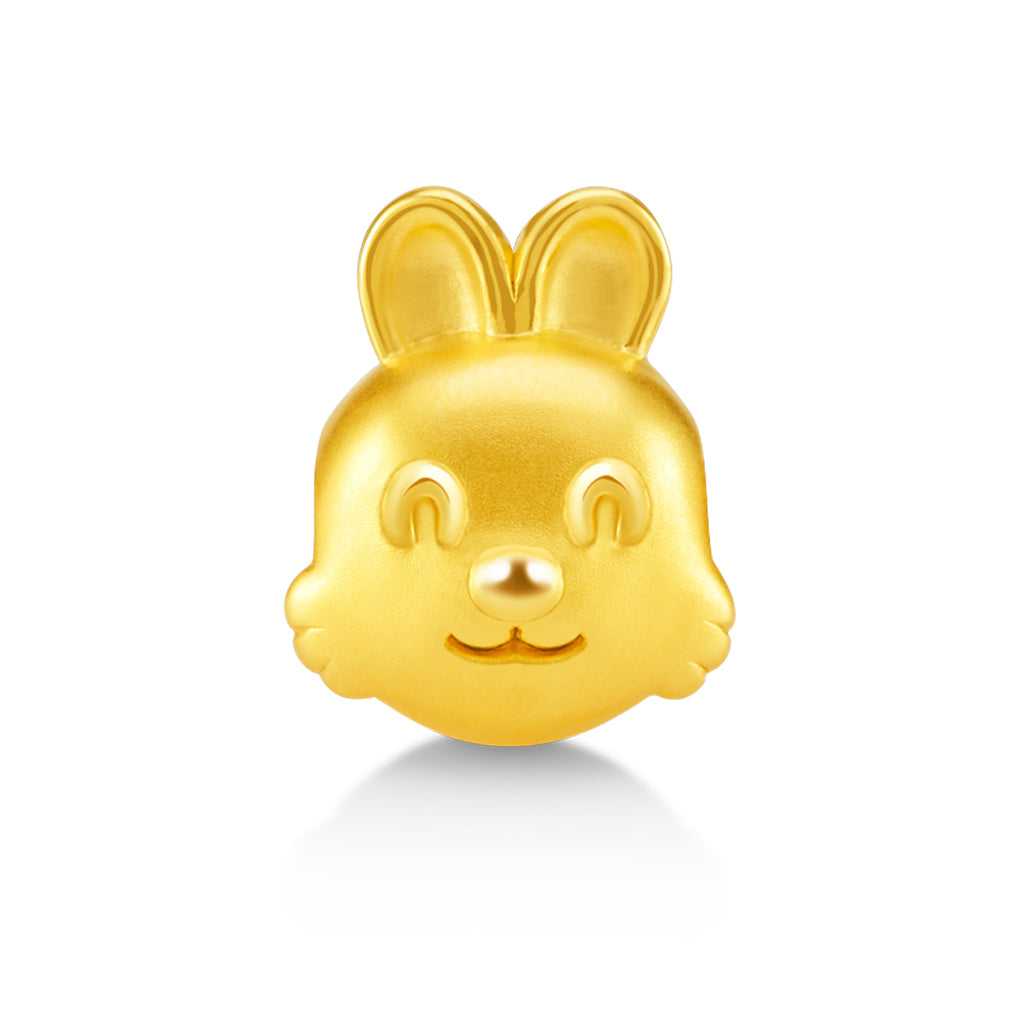 จิวเวลรี่ทอง ชาร์มทอง กะต่าย ปีนักษัตรจีน เถาะ ด้านหน้า Pandora ทองแท้ ทอง999 ทอง24K