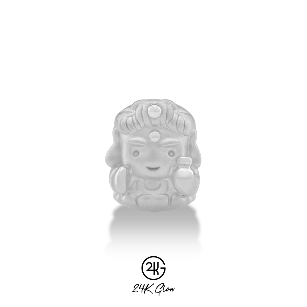 ชาร์มเงินชุบทองคำขาว เจ้าแม่กวนอิม