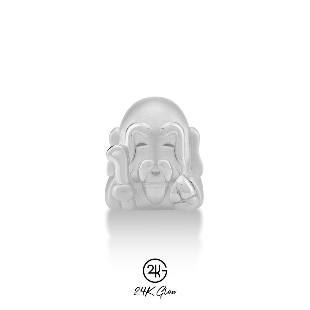 ชาร์มเงินชุบทองคำขาว ซิ่ว