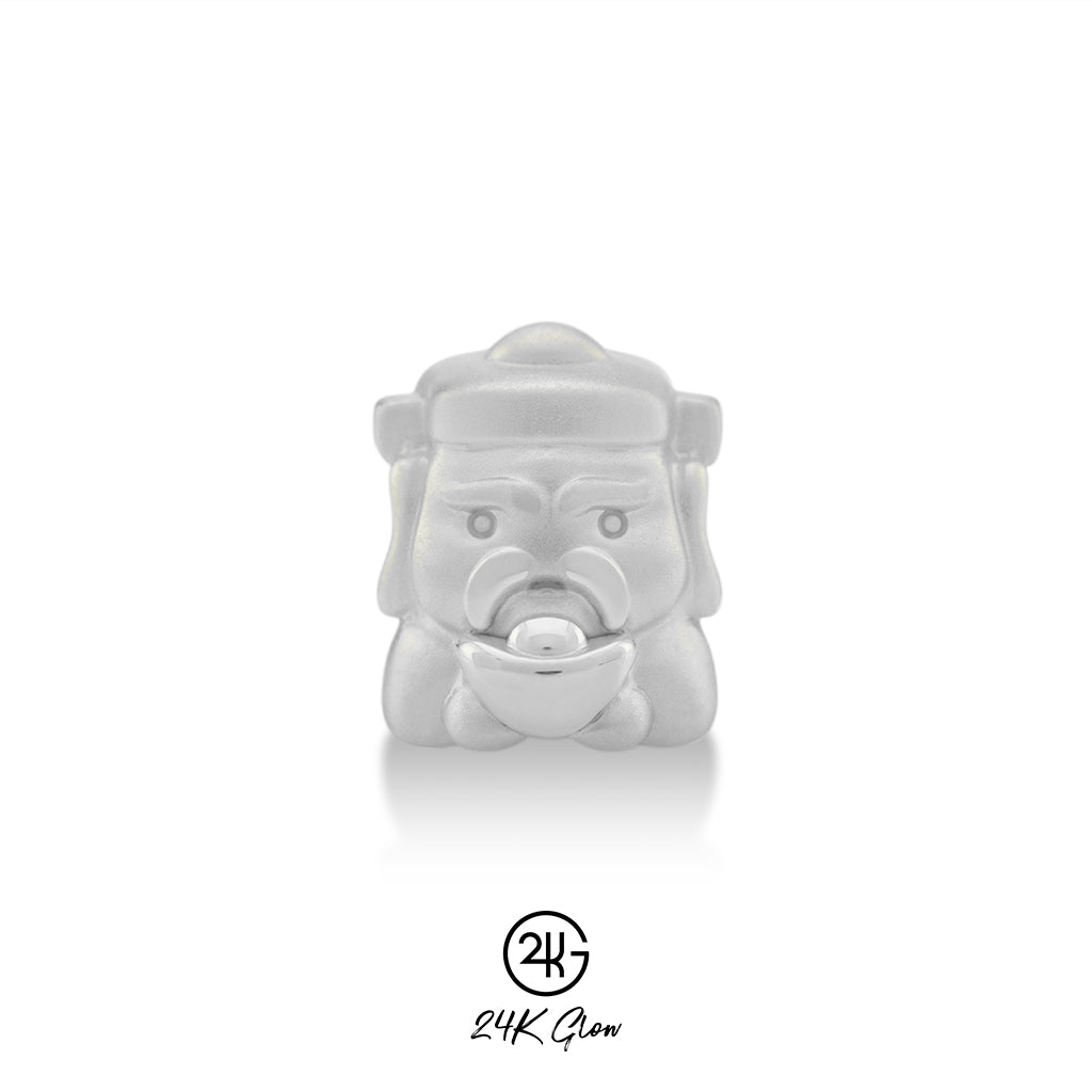 ชาร์มเงินชุบทองคำขาว ไฉ่ซิงเอี้ย