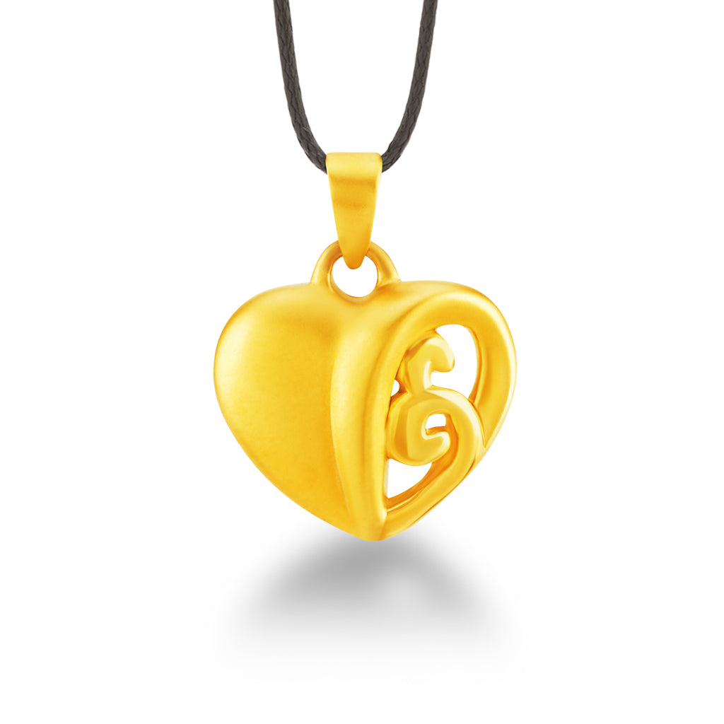 จี้ทอง หัวใจเถาวัลย์