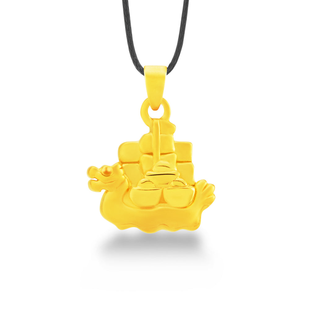 จี้ทอง เรือมังกรนำโชค